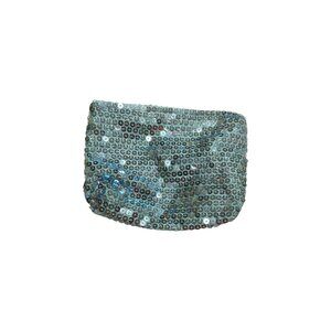 Blue Sequin Bag